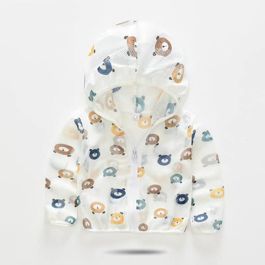 CD25050304兒童防曬衣外套夏季新款2025男童皮膚衣女寶寶防曬服戶外透氣輕薄