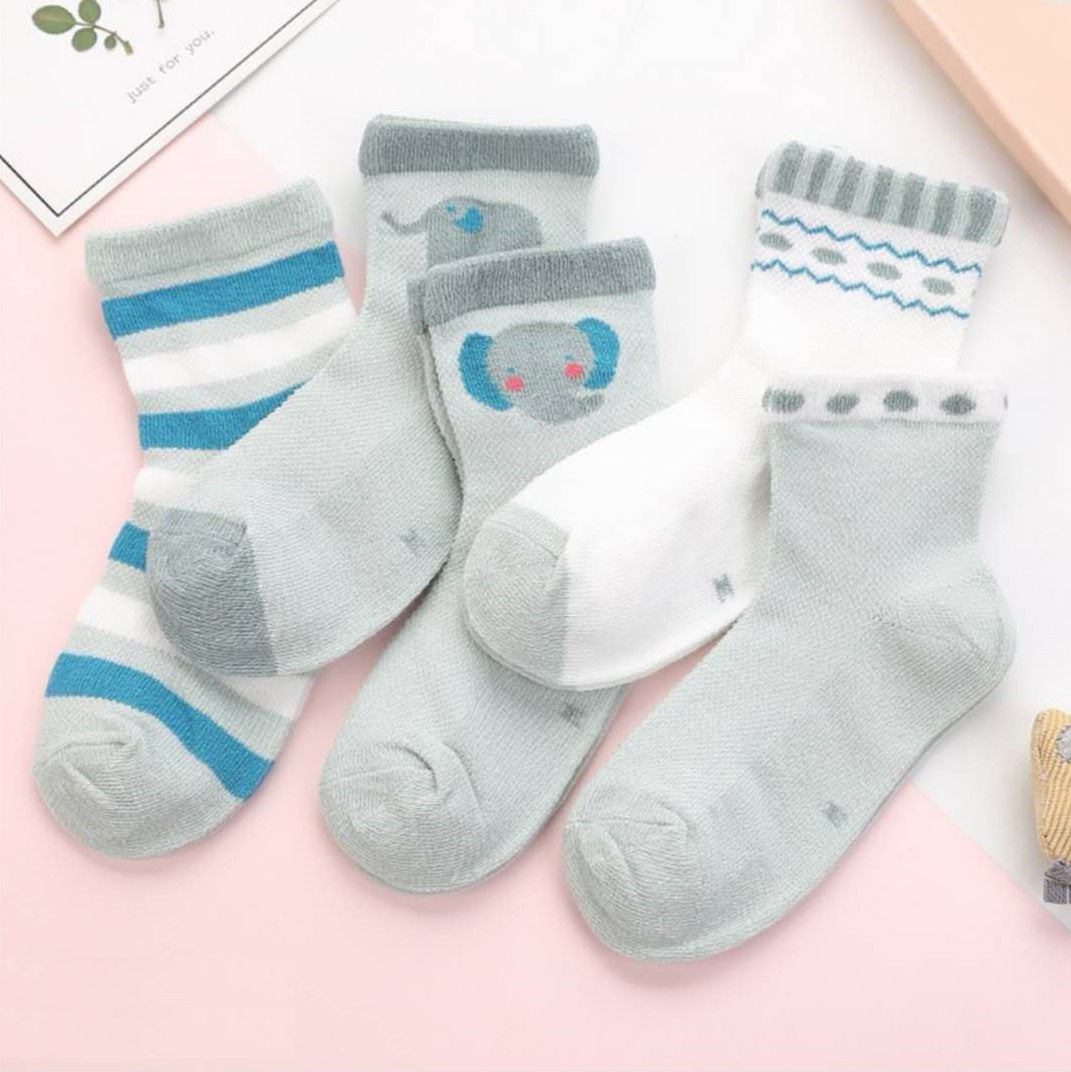 GD24051911年夏批發童立體動物夏季薄薄款網眼襪批發春夏(上面是5雙的價格)(9-12天到貨)