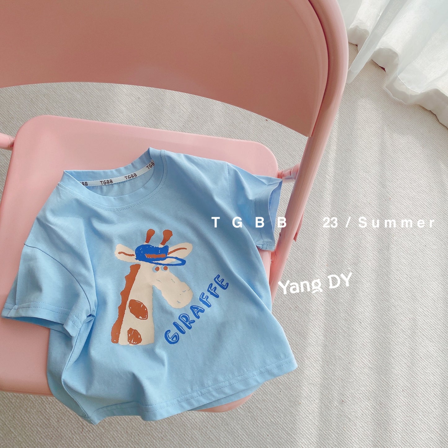 CA23072714春夏裝兒童短袖T恤男女童純棉韓版童裝卡通印花童裝批發服裝