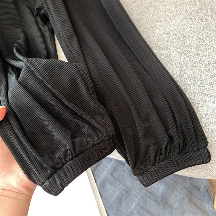 CA23072702女童防蚊褲夏季薄款冰絲褲子新款兒童休閒褲女寶寶運動褲