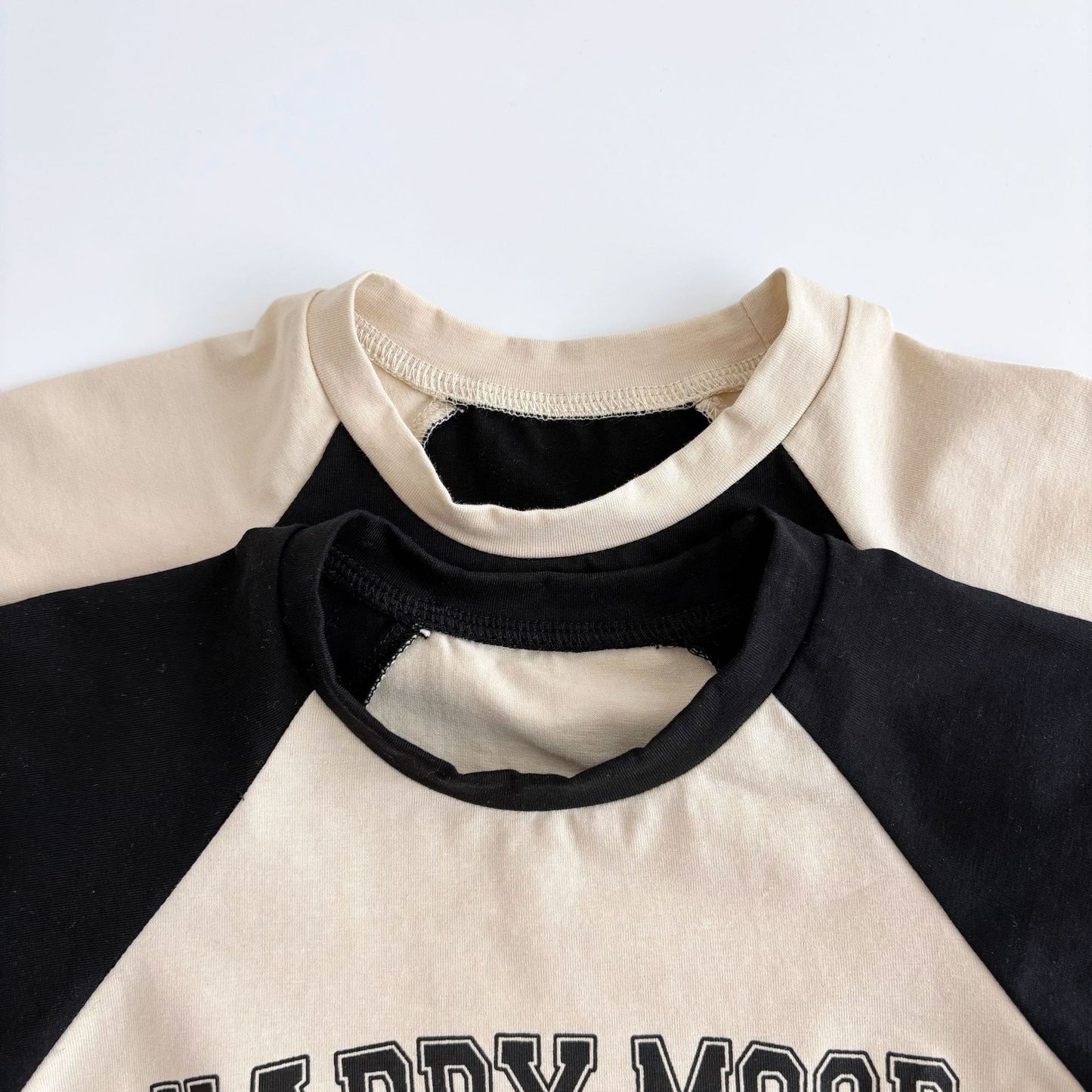 G25051420 ins嬰兒衣服韓版男寶寶短袖拼接款圓領連身衣爬服新生兒薄版哈衣