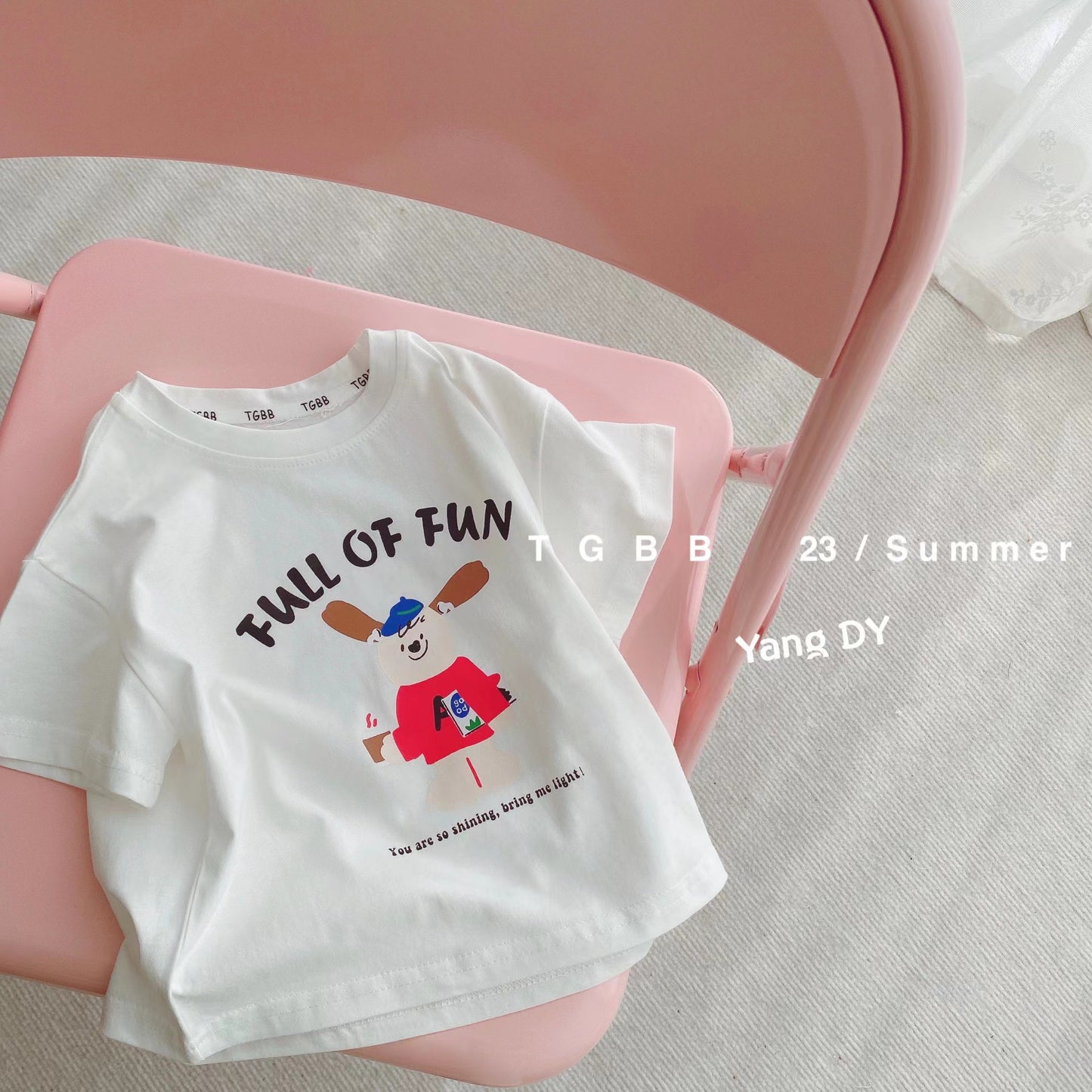 CA23072714春夏裝兒童短袖T恤男女童純棉韓版童裝卡通印花童裝批發服裝