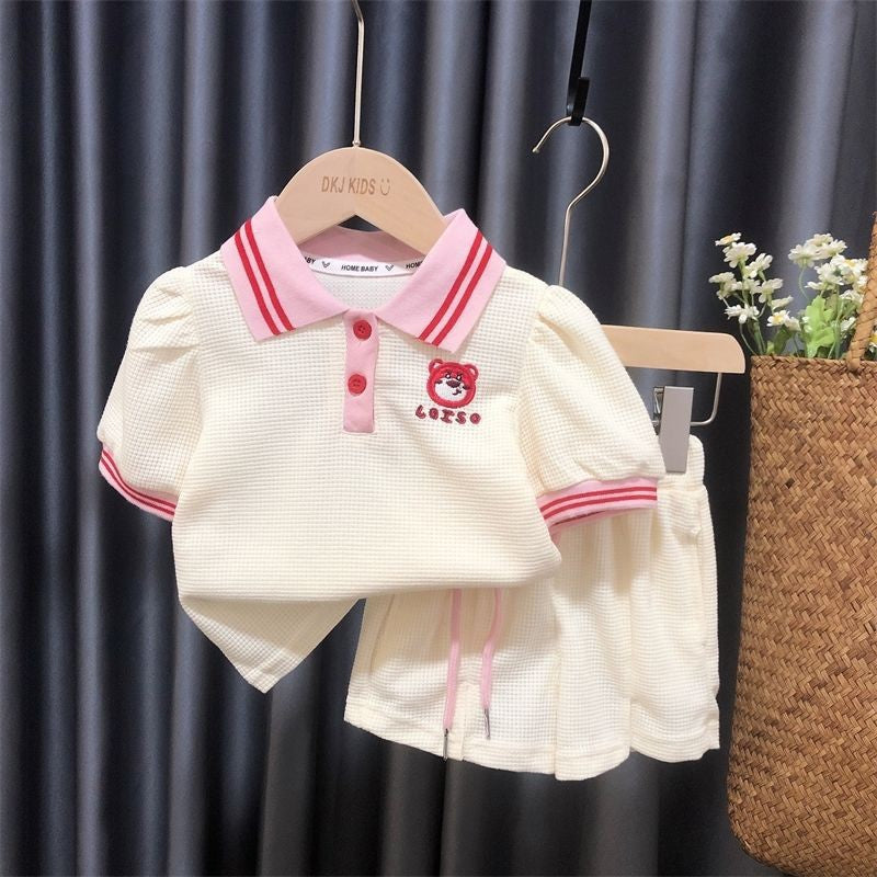C23042513女童裝時髦套裝