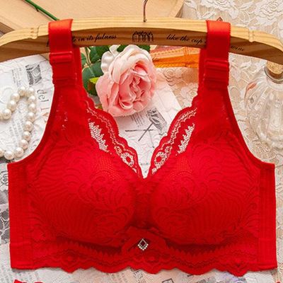 Z25080101佳思丹妮蕾絲內衣女小胸聚攏調整型胸罩無鋼圈收副乳不空杯