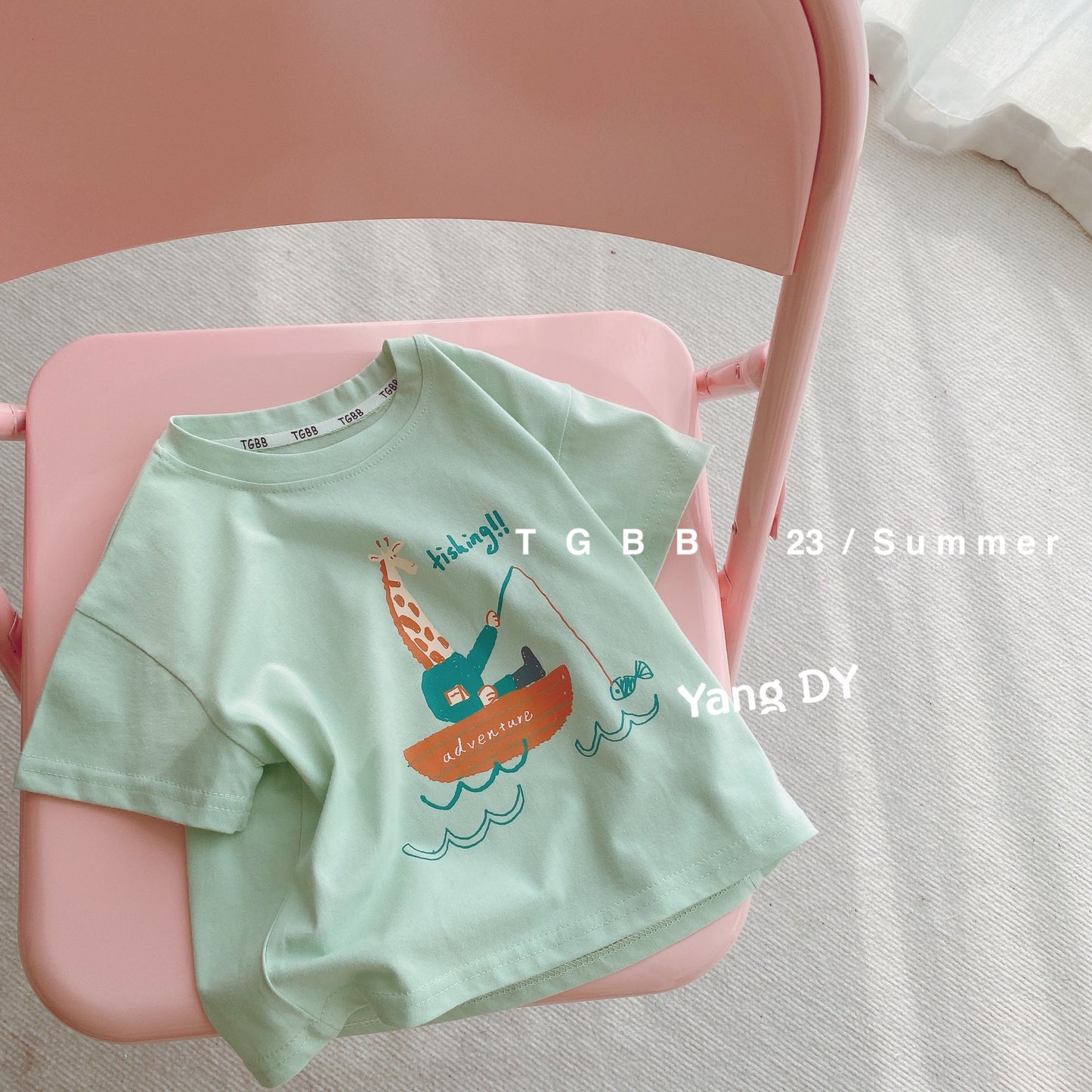 CA23072714春夏裝兒童短袖T恤男女童純棉韓版童裝卡通印花童裝批發服裝