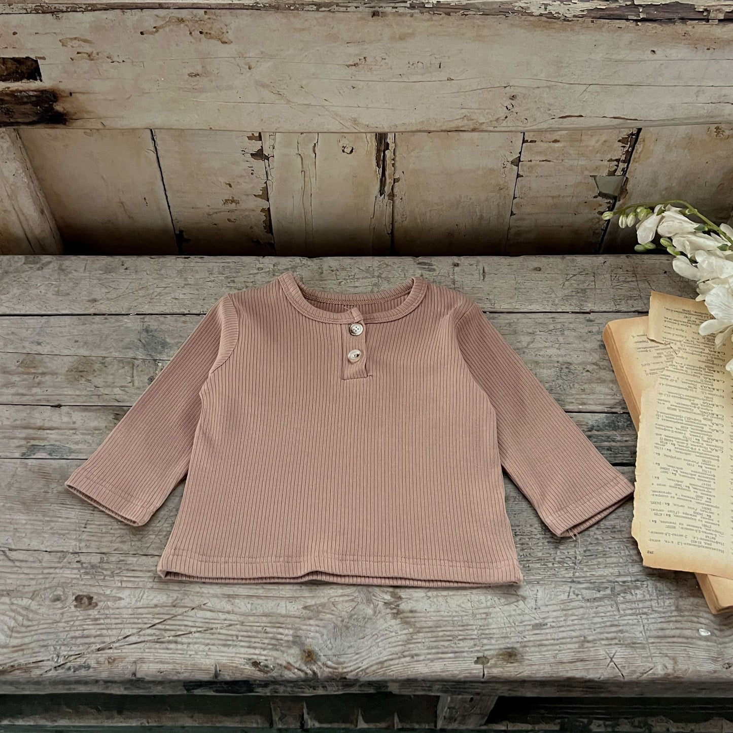 GF25081504  ins韓版女孩寶寶春季秋季純棉坑上衣圓點印花燈芯絨背帶長褲套裝