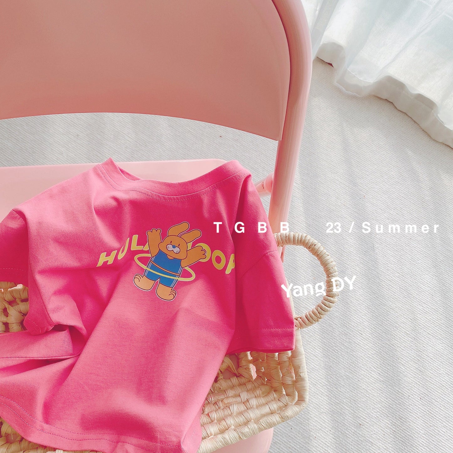 CA23072714春夏裝兒童短袖T恤男女童純棉韓版童裝卡通印花童裝批發服裝