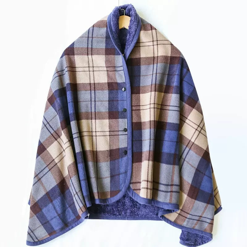 Z26010105日式無印秋冬消費潮蓋毯毛毯披肩針織外銷進口