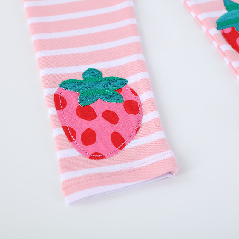 E26040832女童打底褲2026春秋季寶寶莫代爾褲子兒童彈性修身褲子(請先詢問庫存)