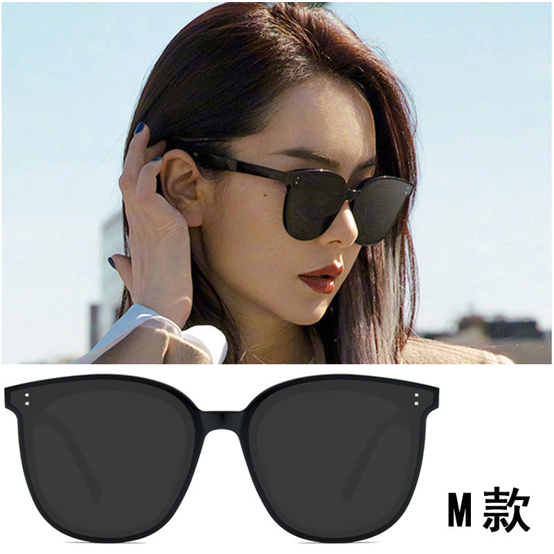 Z24070215時尚gm墨鏡女高級感顯臉小GM偏光太陽眼鏡男防太陽眼鏡批發(盒子需另下單)