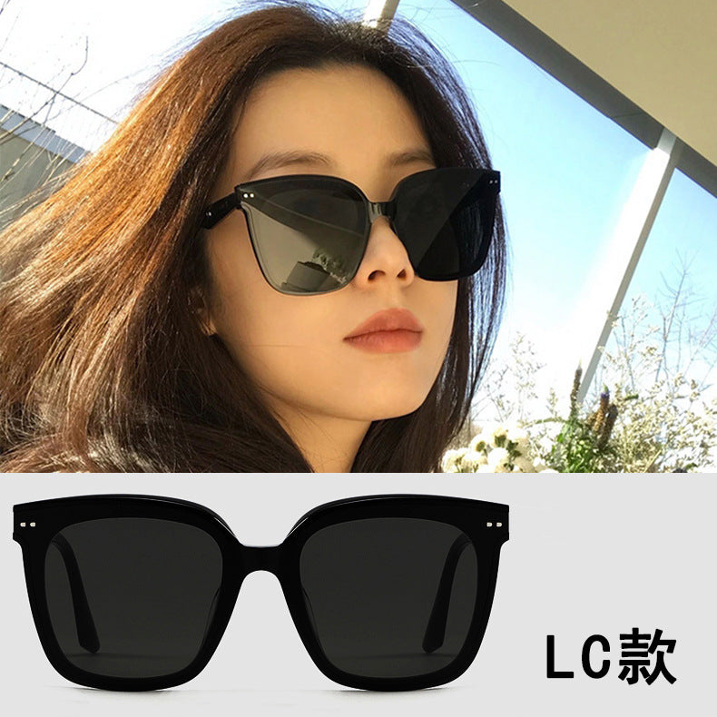 Z24070215時尚gm墨鏡女高級感顯臉小GM偏光太陽眼鏡男防太陽眼鏡批發(盒子需另下單)