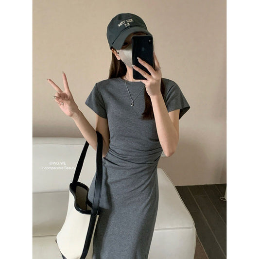 Z24070201時尚懶人蕞愛彈性收腰cs顯瘦短袖T恤