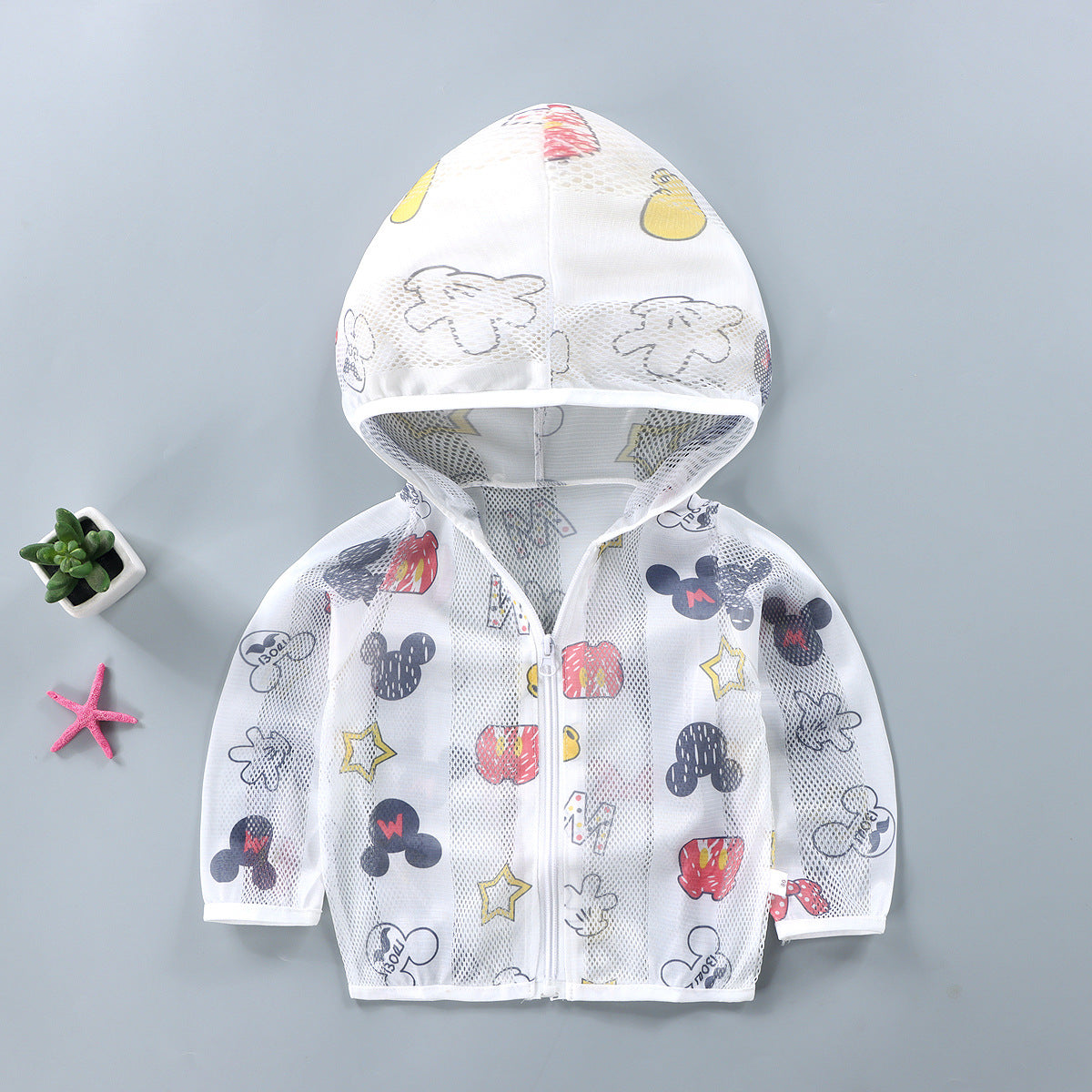Z25022319冰絲薄款兒童防曬衣透氣防曬男童女童防曬服夏日防曬衫