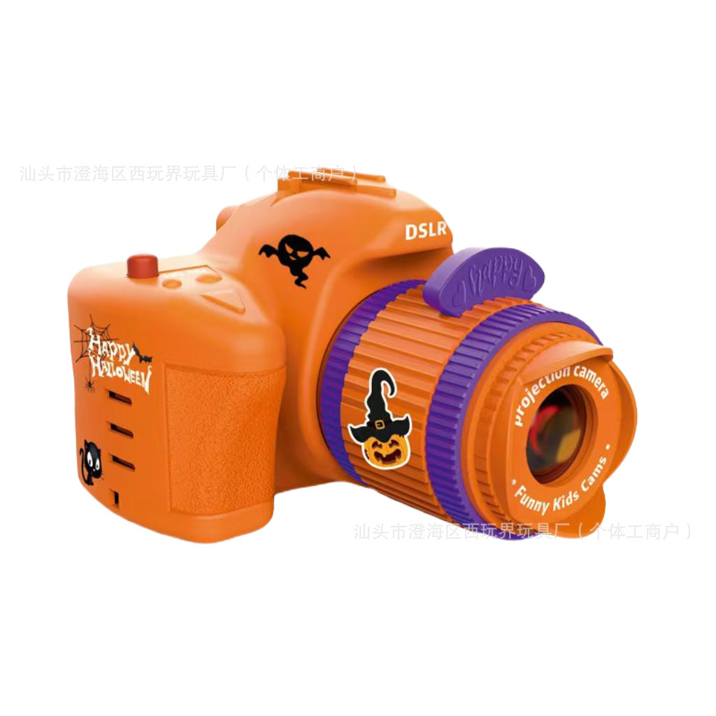 Z24081806萬聖節玩具投影攝影機兒童發光聖誕投影手電筒新年商品抖音