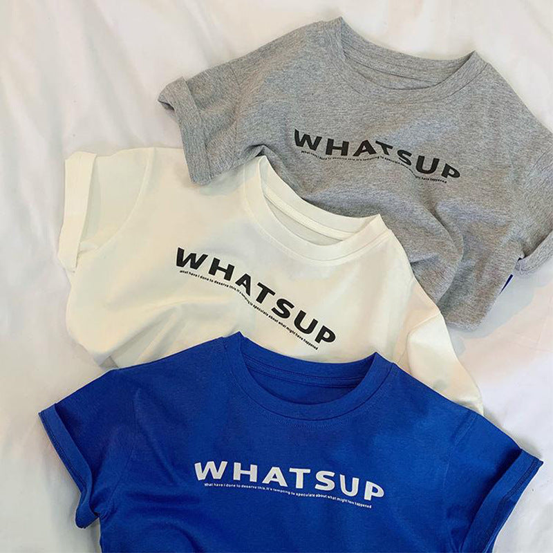 CA23072713純棉寶寶兒童短袖t恤衫-韓版百搭男女童時尚上衣