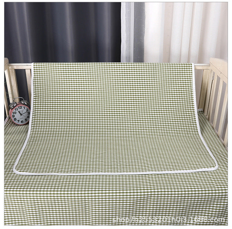 Z25040128苧麻夏季涼席隔尿墊防水透氣寶寶兒童阿姨墊可洗夏天清涼隔尿墊