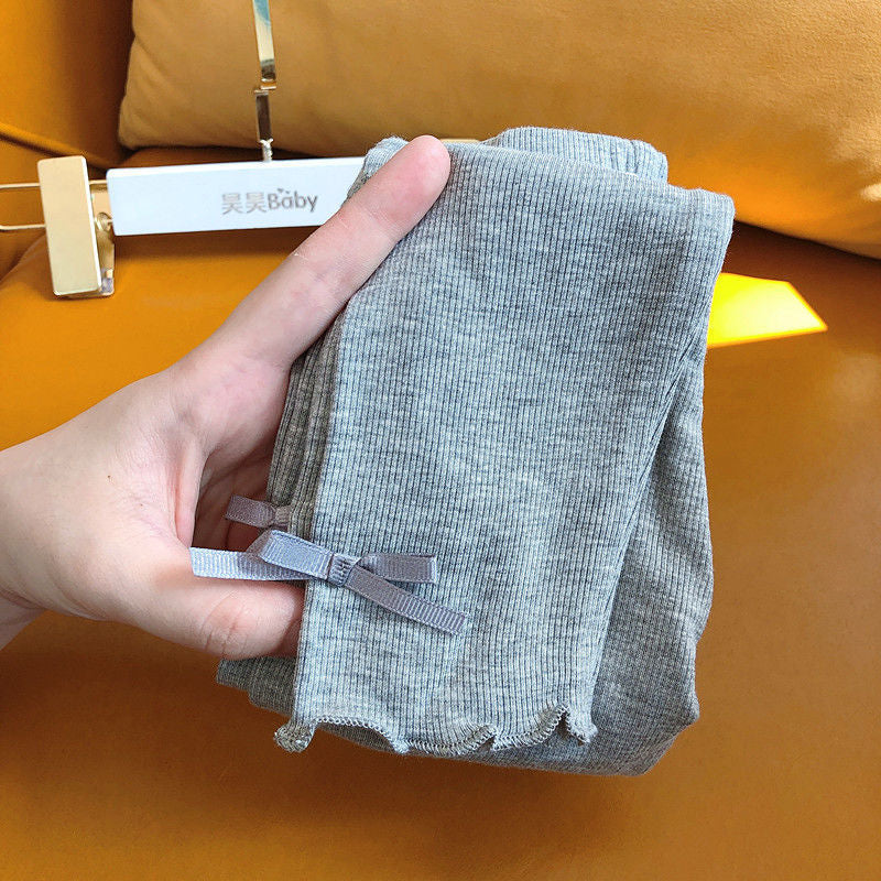 CA23072709寶寶打底褲薄款-春夏新款休閒長褲韓版洋氣百搭外穿女童長褲子