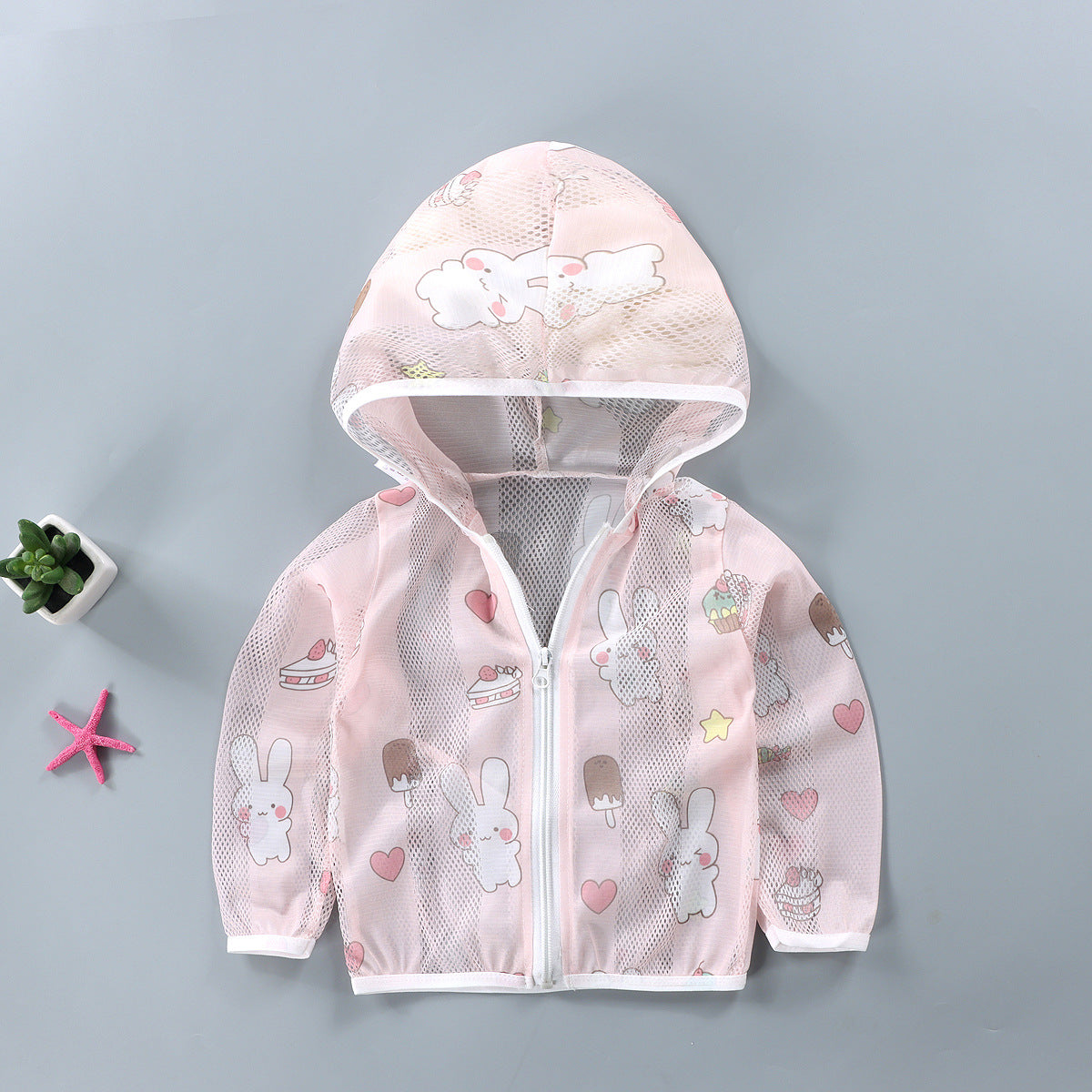 Z25022319冰絲薄款兒童防曬衣透氣防曬男童女童防曬服夏日防曬衫