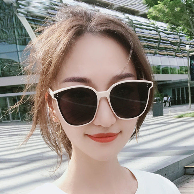 Z24070215時尚gm墨鏡女高級感顯臉小GM偏光太陽眼鏡男防太陽眼鏡批發(盒子需另下單)