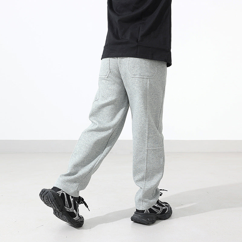 FI25101419童褲秋季韓版新款兒童運動長褲大童加肥平腳褲男童防蚊褲子批發