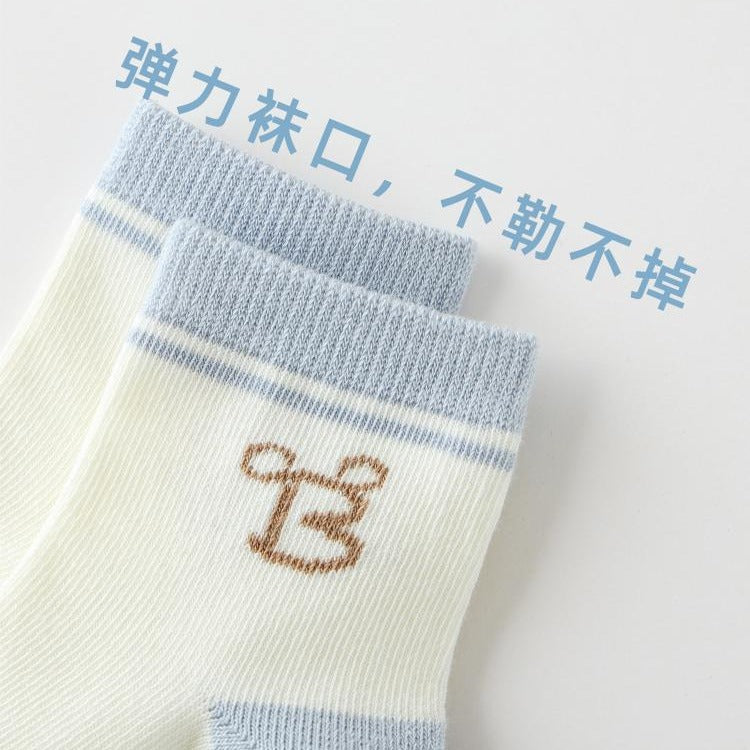 GD24051908春夏新款兒童襪中筒 新生寶寶襪子卡通寶寶類批發(上面是5雙的價格)(9-12天到貨)