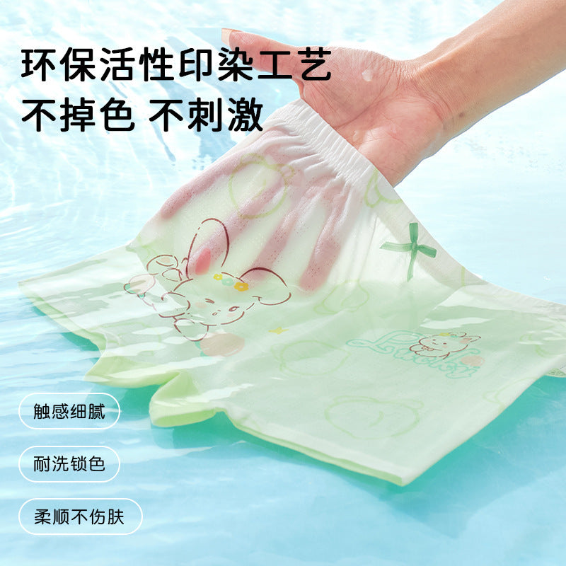 Z25040122女童內褲兒童a類冰絲網眼涼感適氣女生女孩寶寶夏日薄款平角褲