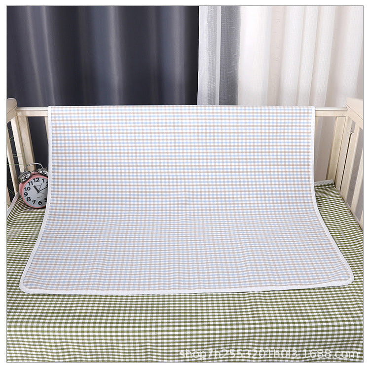 Z25040128苧麻夏季涼席隔尿墊防水透氣寶寶兒童阿姨墊可洗夏天清涼隔尿墊