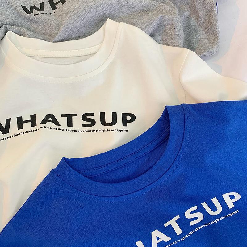 CA23072713純棉寶寶兒童短袖t恤衫-韓版百搭男女童時尚上衣