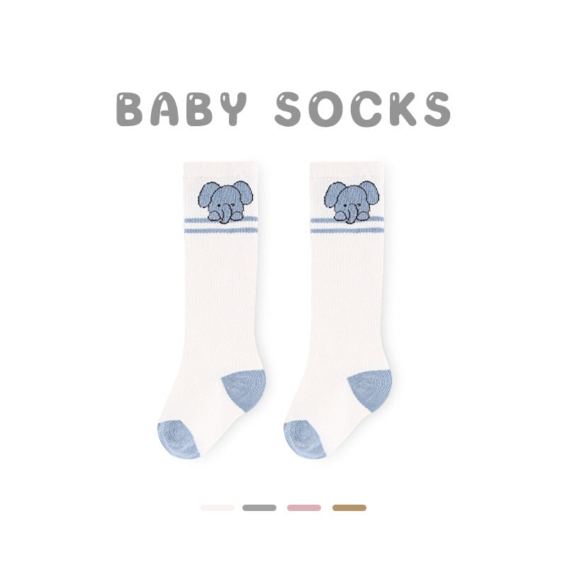 Z24032304寶寶襪子春夏網眼草莓中筒襪無骨精梳棉花邊寶寶襪子G365(2雙起批)