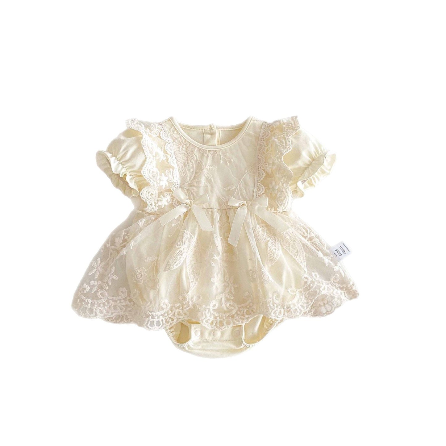 26071608新生兒衣服夏裝新生兒女寶寶連身衣滿月哈衣夏季薄包屁衣純棉