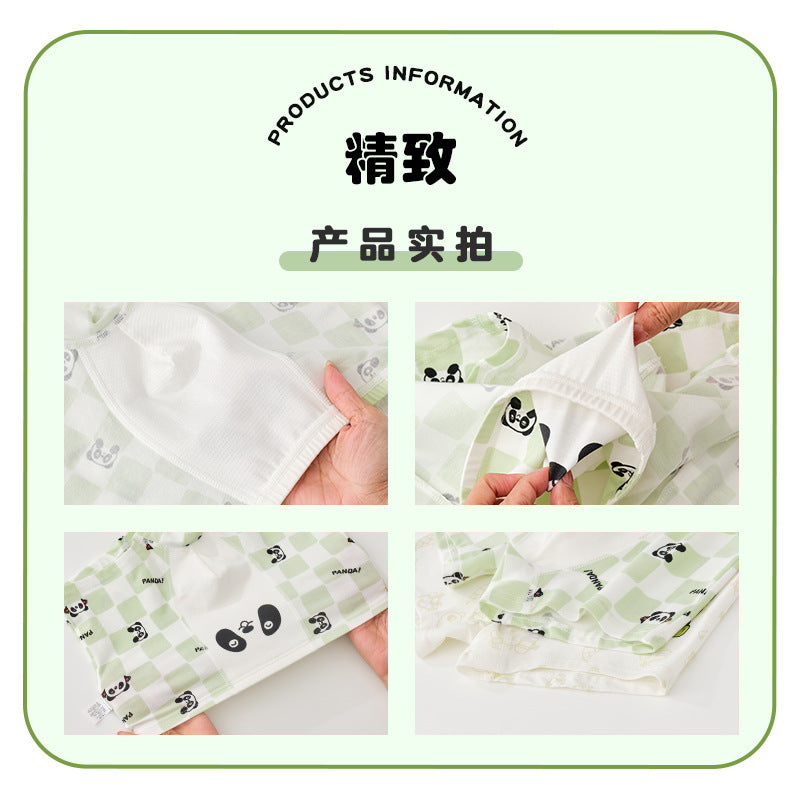 Z25040121兒童內褲男童男孩純棉a類棉平角短褲男寶寶中大童四角褲不夾屁屁