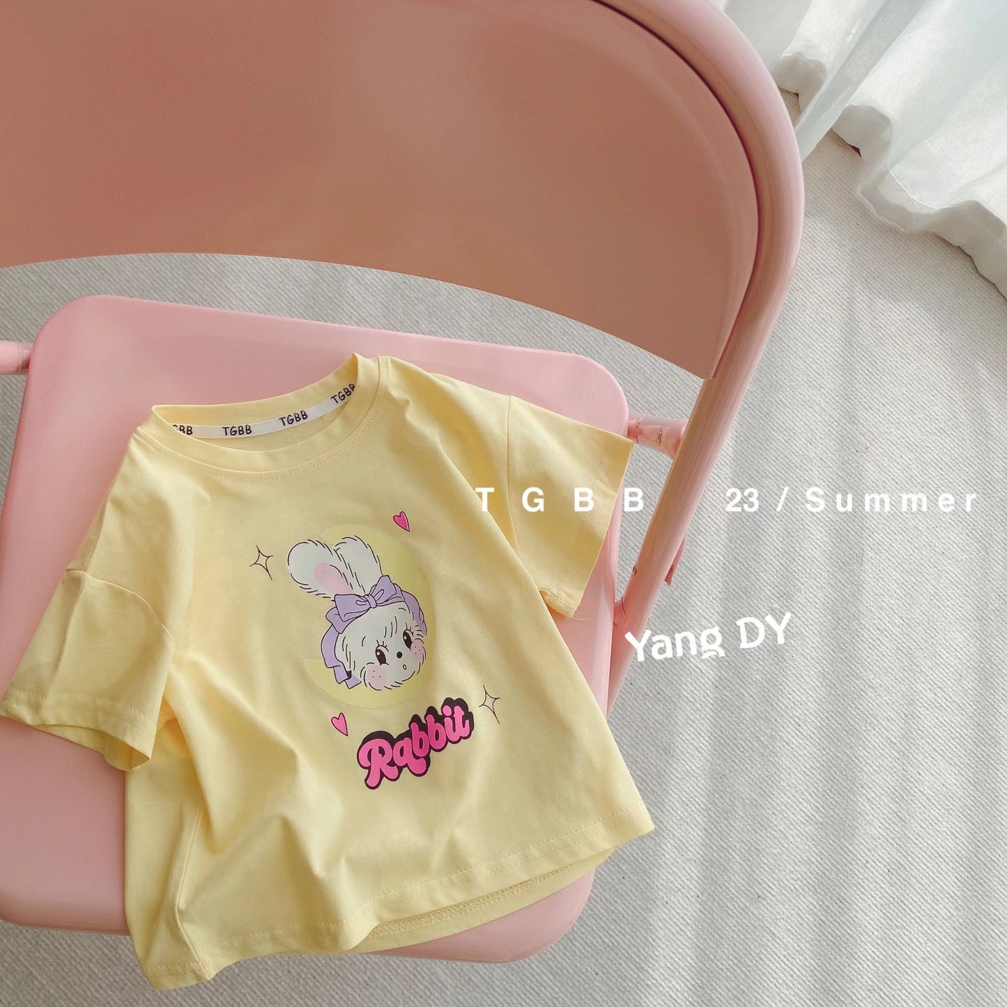 CA23072714春夏裝兒童短袖T恤男女童純棉韓版童裝卡通印花童裝批發服裝