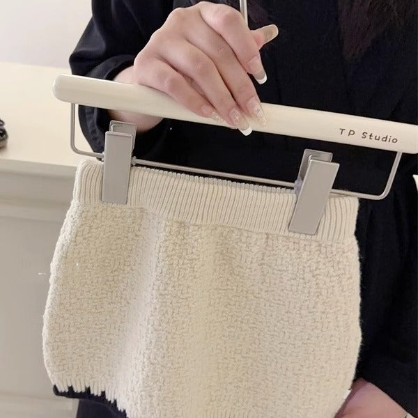 CF25091920女童秋季春季潮流蝴蝶結裙裙兒童小香風時尚針織套裝