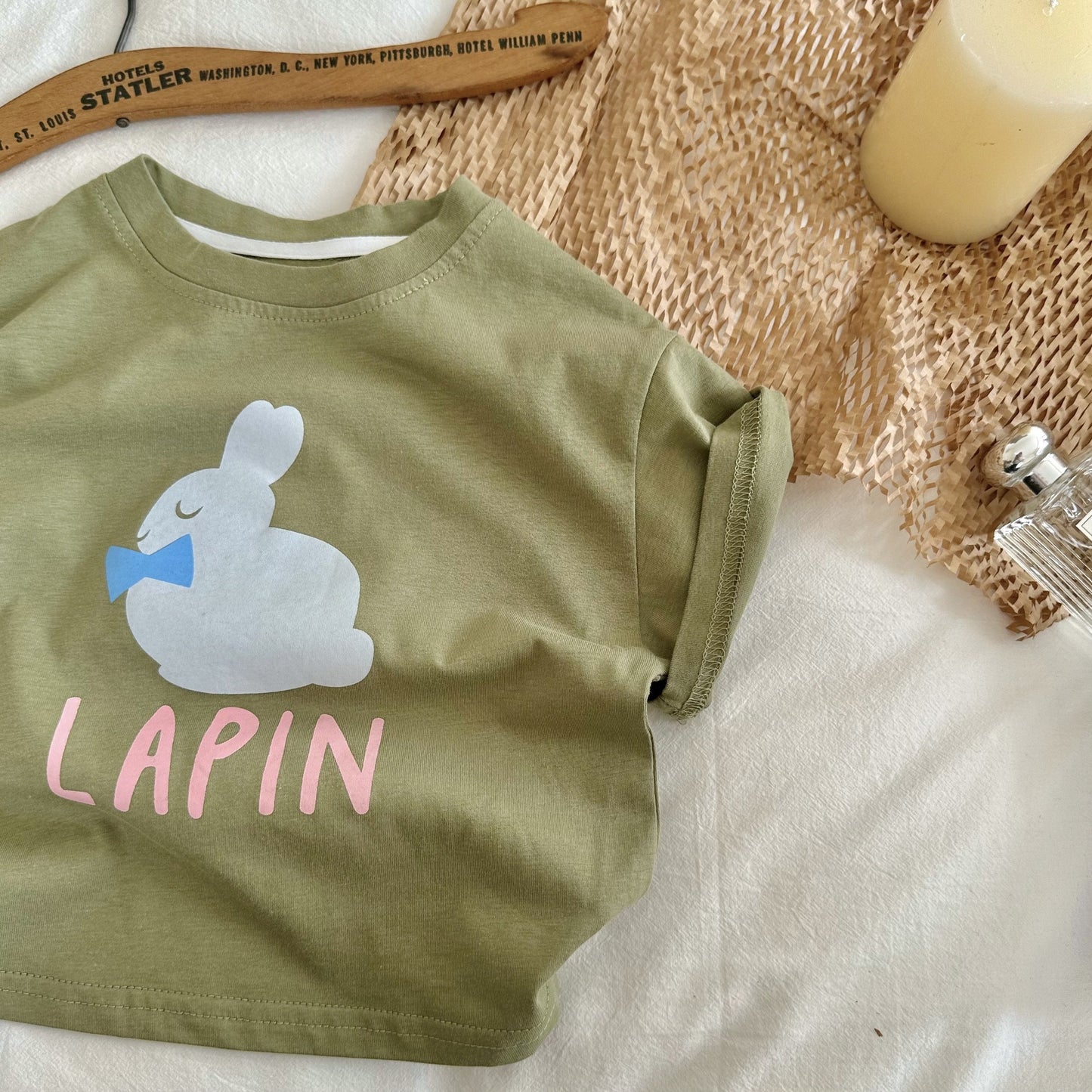 CA25052115男女童短袖T卹卡通印花可愛韓版寶寶半袖夏季新款兒童T恤