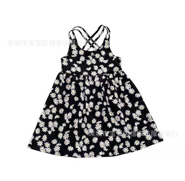 A23030909夏季女童小雛菊碎花裙