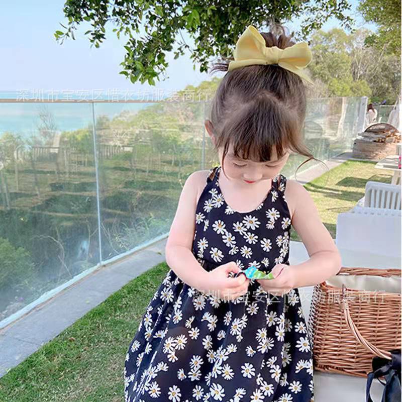 A23030909夏季女童小雛菊碎花裙