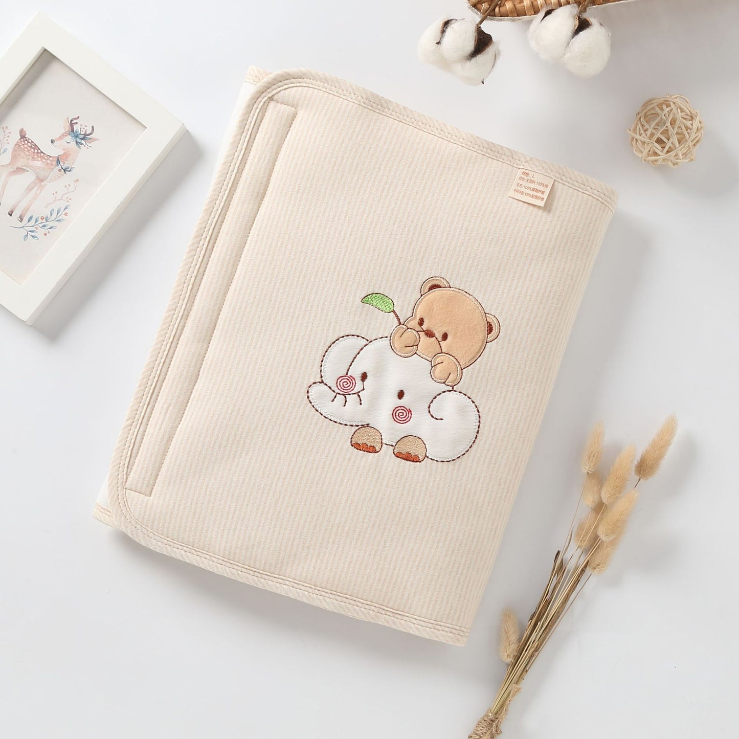 Z25040106廠商批發兒童嬰兒繡花護肚圍 保暖防踢被秋冬彩棉肚兜肚圍新疆棉