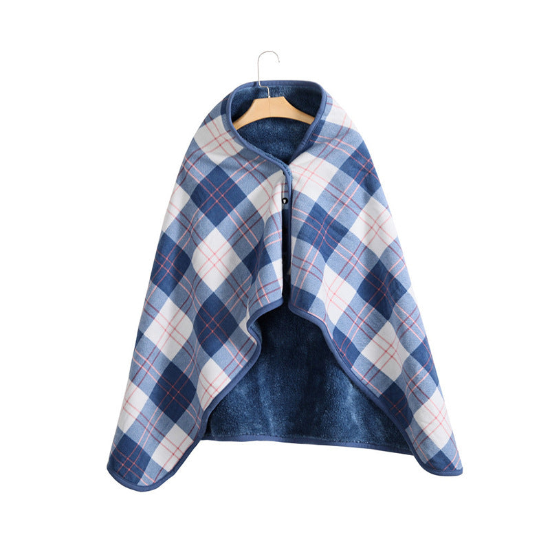 Z26010105日式無印秋冬消費潮蓋毯毛毯披肩針織外銷進口