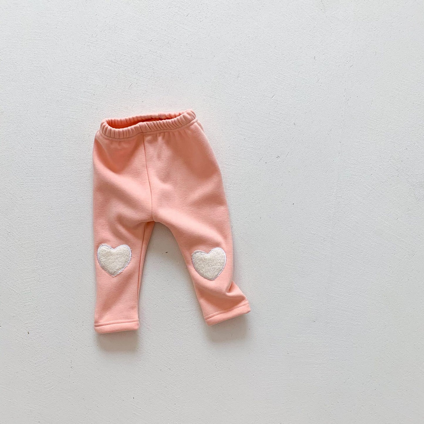 GK25121802冬季加絨保暖寶寶緊身褲韓國版愛心印花寶寶褲子新生兒搭兒童戶外褲(➡️2件或2套起,廠商才有出貨)(可以混搭開頭GK商品)