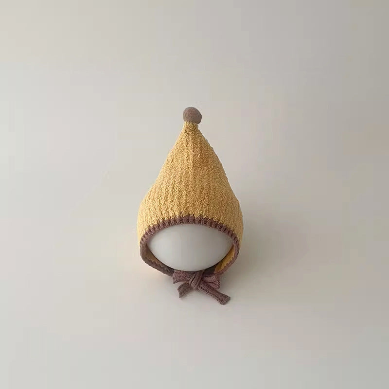 Z26010239秋季韓國兒童帽子冬季新款洋氣針織男童女童寶寶護耳帽批發