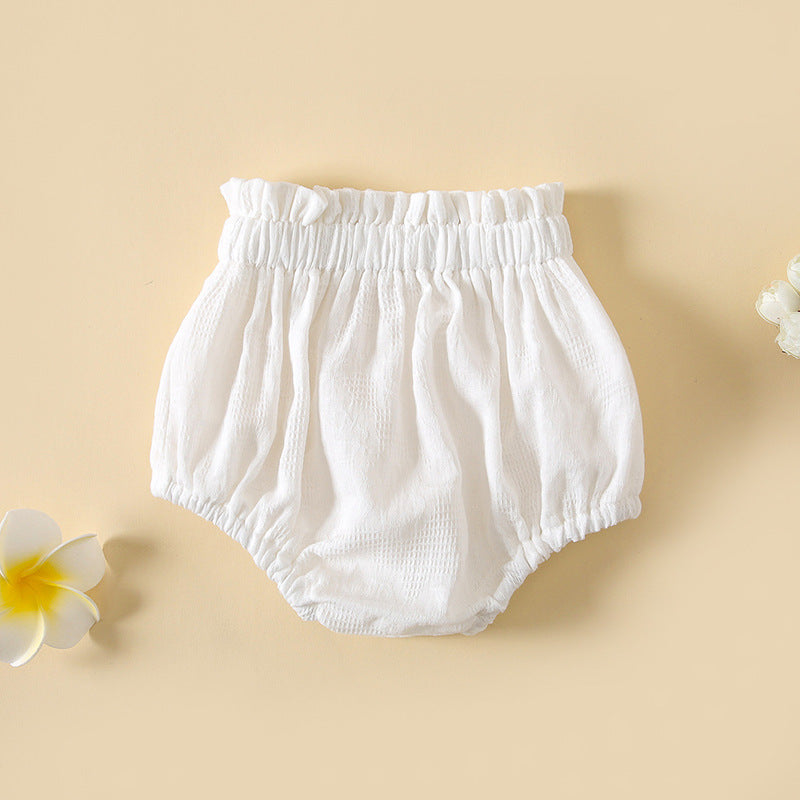 GF25061702ins韩版夏季韩国婴儿可爱印花潮搭大PP南瓜短裤男女宝宝宽松 裤子