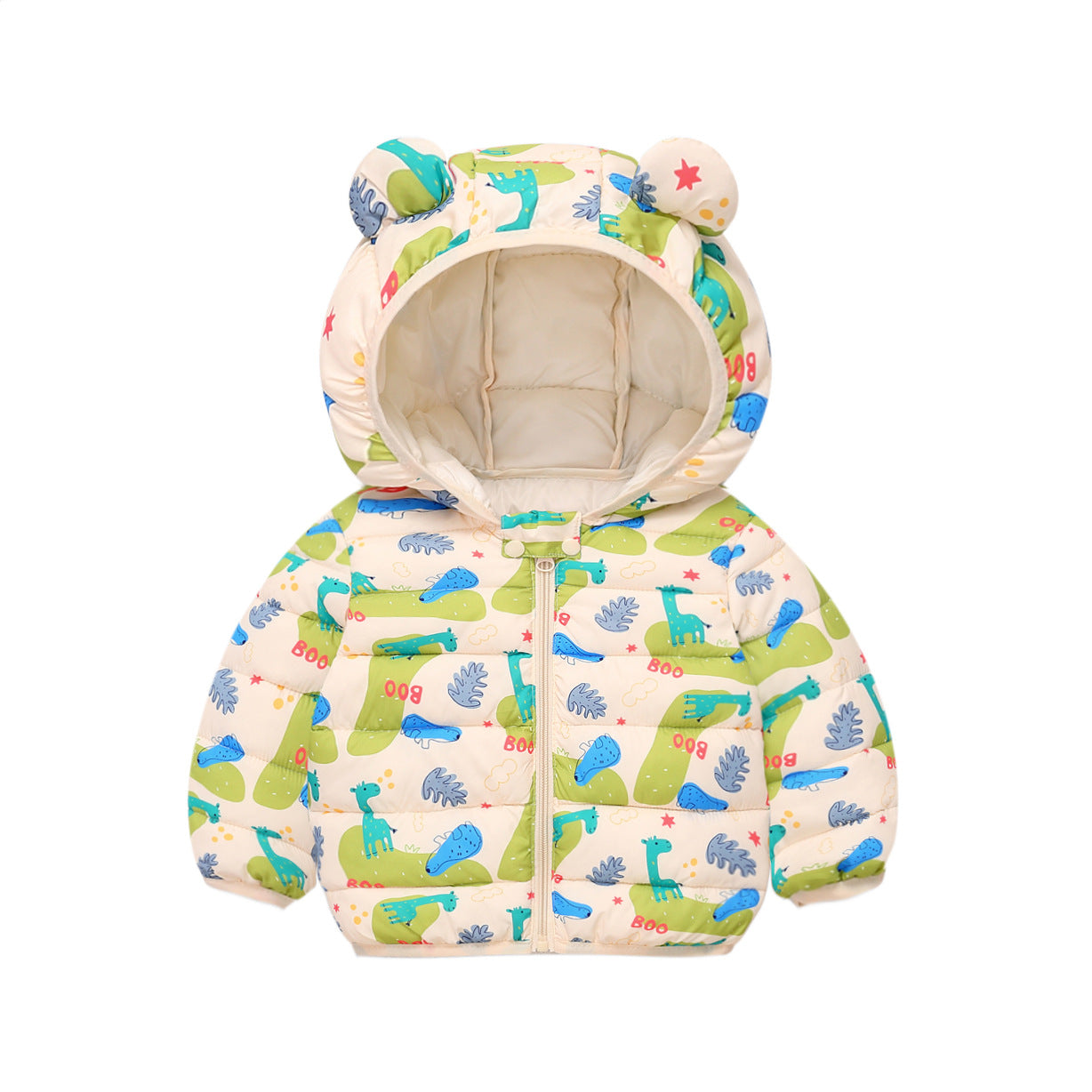 Z25120103童裝兒童棉衣寶寶棉服男童女童秋冬季保暖裙子外套嬰兒冬裝上衣