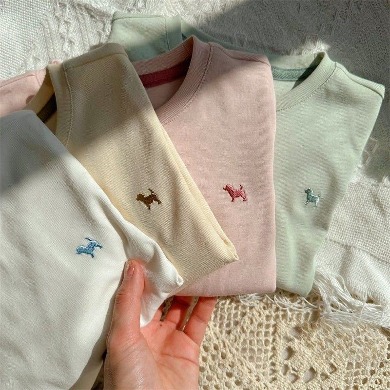 CA25112720女童春秋裝長袖2025新款兒童洋氣百搭小孩小孩童裝德絨打底上