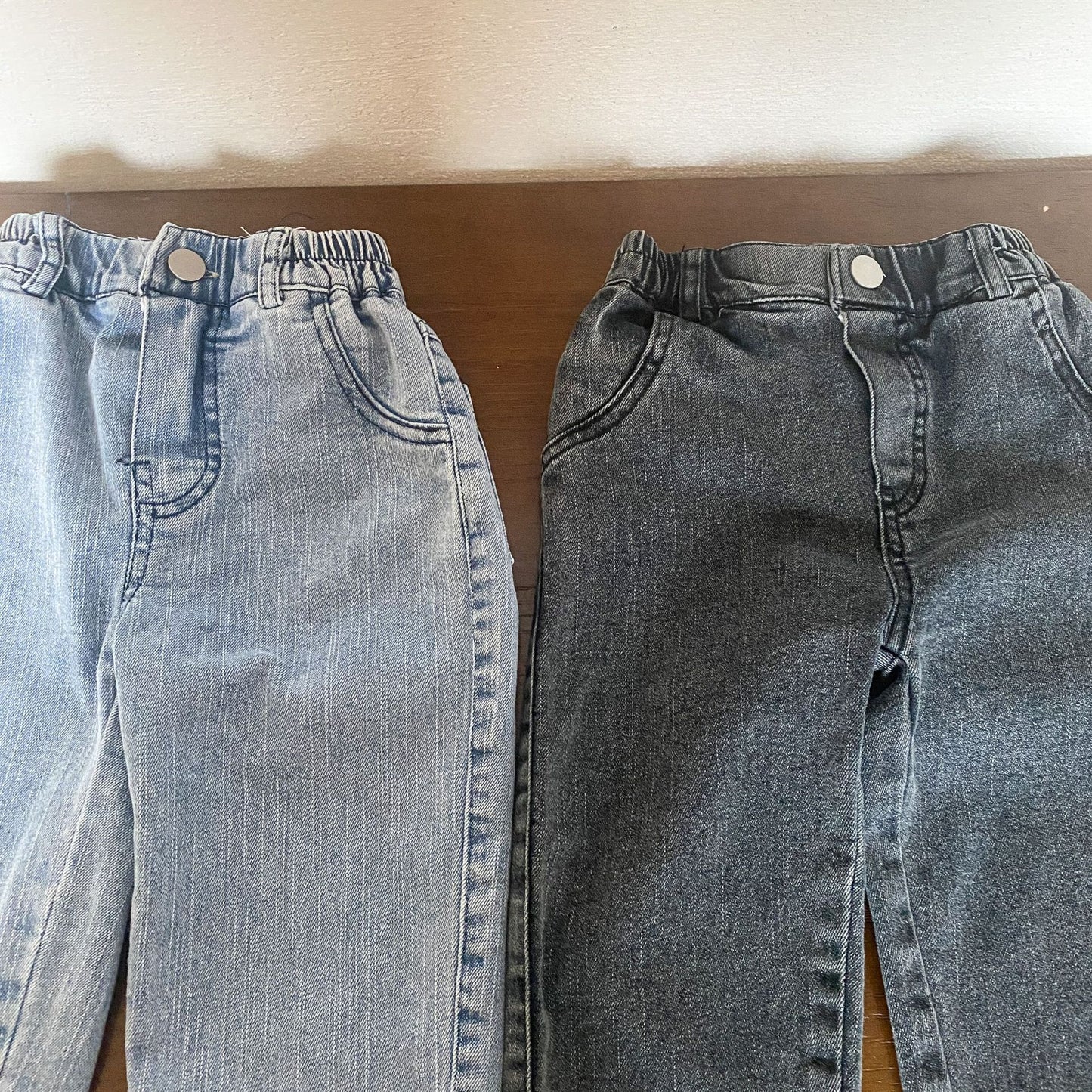 Z25020916兒童軟裝男女童彈性小腳褲2025新款春秋季裝煙管長褲潮