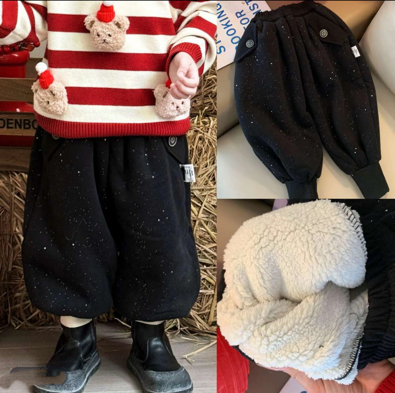 L26010613本命年毛衣親子裝一家三口四口母子母女裝2026年喜慶跨新年拜年服