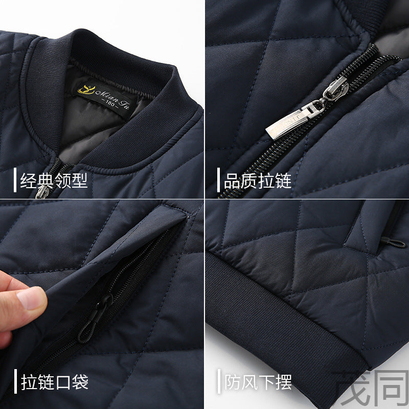 Z25010130冬季新款羽絨棉服外套