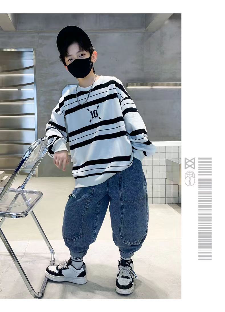 FG25112002男童秋裝衛衣2025新兒童裝酷帥洋氣成都秋季男孩韓版衛衣潮