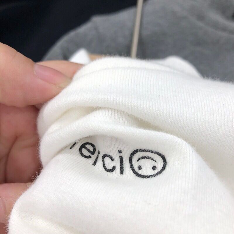 CA25112719兒童磨毛加絨打底衫德絨半高領長袖T卹男童女童秋冬基礎上衣內搭