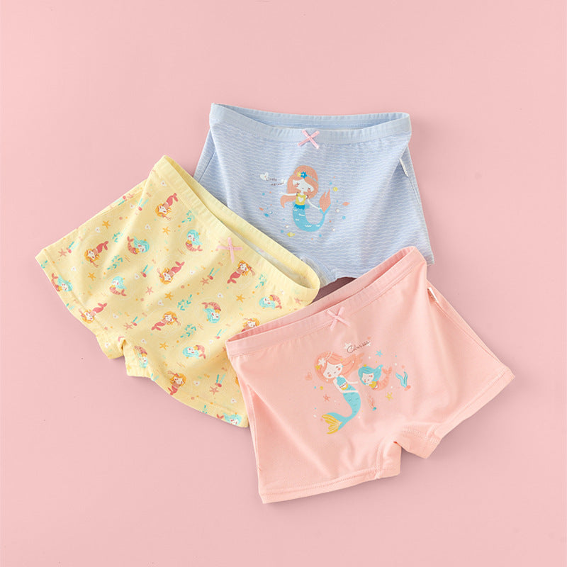 SB26030204女童內褲純棉A類棉兒童短褲女孩小童平角褲不夾屁股夏季薄款