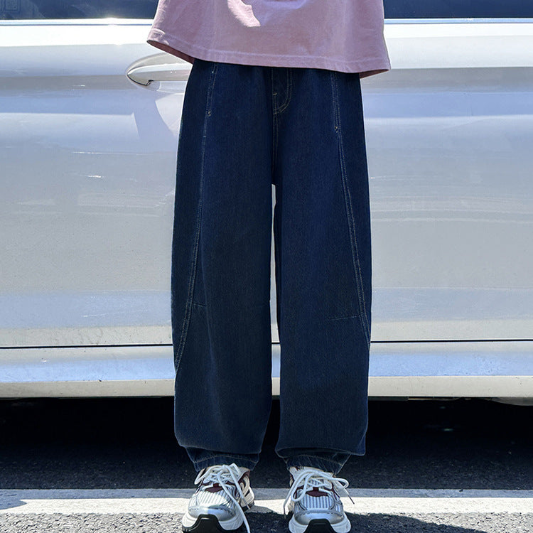 Z24110104女孩春秋2024新款大童秋季寬鬆老爹褲兒童秋款炸街褲子